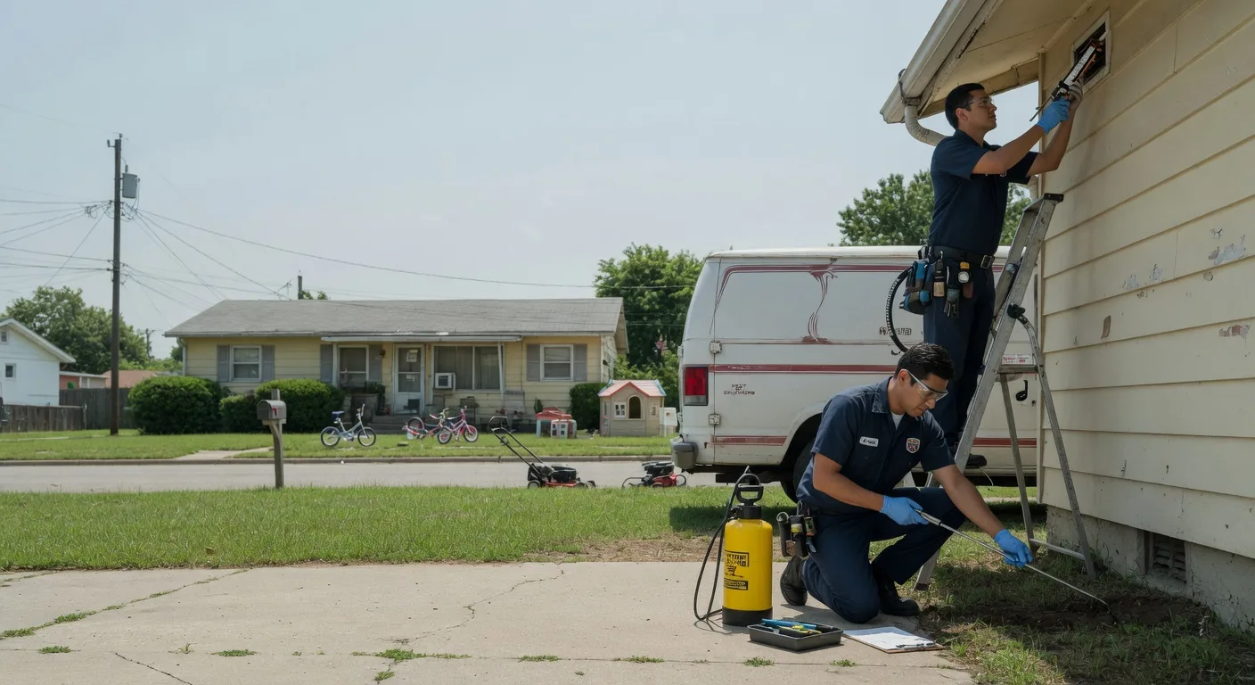 Termite Treatment in Mannsville, OK near me